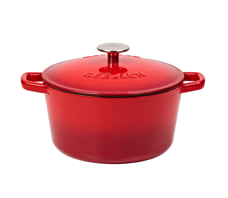Cast iron pot 3 l NATUR IRON red gradient