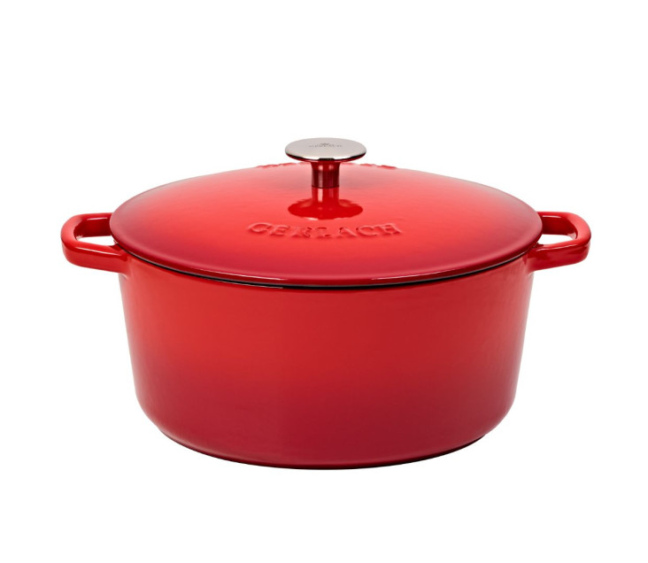 Cast iron pot 5 l NATUR IRON red gradient