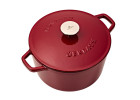 NATUR IRON set burgundy 3 pcs: Cast iron baking dish 5.5l + Cast iron pot 3l + Cast iron pot 5l NATUR IRON set burgundy 3 pcs: Cast iron baking dish 5.5l + Cast iron pot 3l + Cast iron pot 5l
