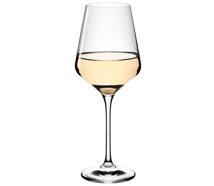 6-Piece White Wine Glass Set MODERN