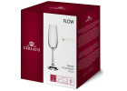 FLOW Champagne Glasses 6 pcs FLOW Champagne Glasses 6 pcs