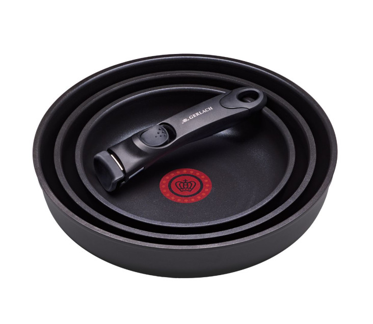 Set of 3 frying pans SMART THERMOCOAT 20/24/28cm