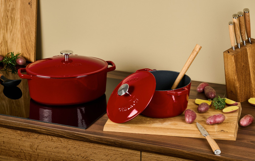 copy of Cast iron casserole dish 5.5 liters NATUR IRON