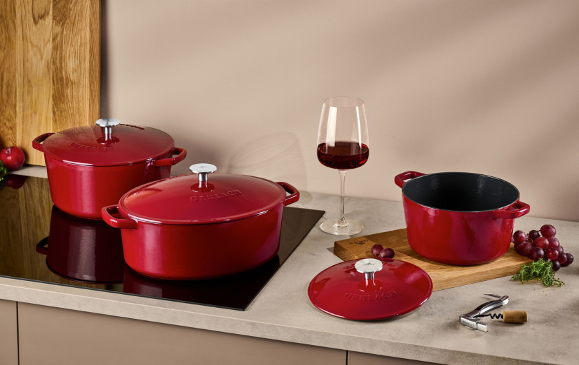 copy of Cast iron casserole dish 5.5 liters NATUR IRON