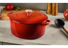 Cast iron pot 5 l NATUR IRON red gradient Cast iron pot 5 l NATUR IRON red gradient