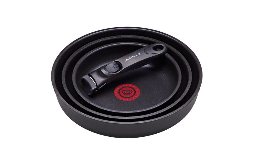 Set of 10 pots SUPERIOR + Set of pans SMART THERMOCOAT 20/24/28 cm + Universal lid SMART Set of 10 pots SUPERIOR + Set of pans SMART THERMOCOAT 20/24/28 cm + Universal lid SMART