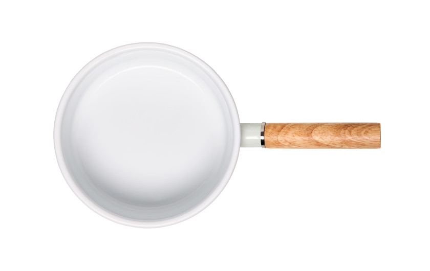 Enamel saucepan NATUR ENAMEL white 18 cm 2 L