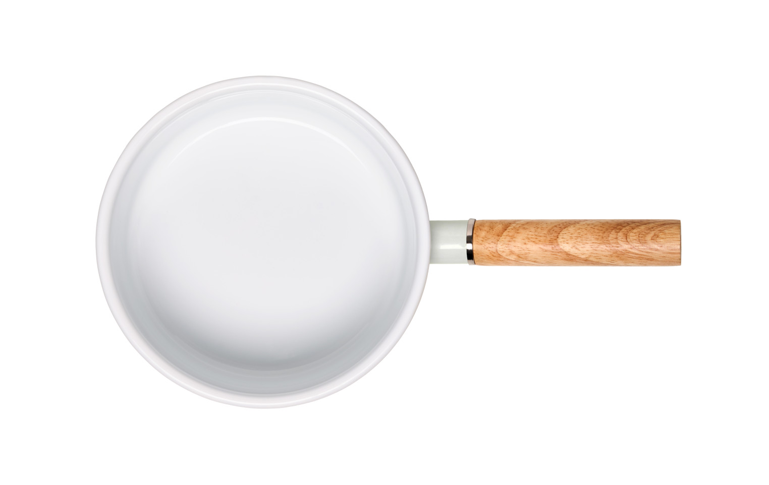 Enamel saucepan NATUR ENAMEL white 18 cm 2 L Enamel saucepan NATUR ENAMEL white 18 cm 2 L