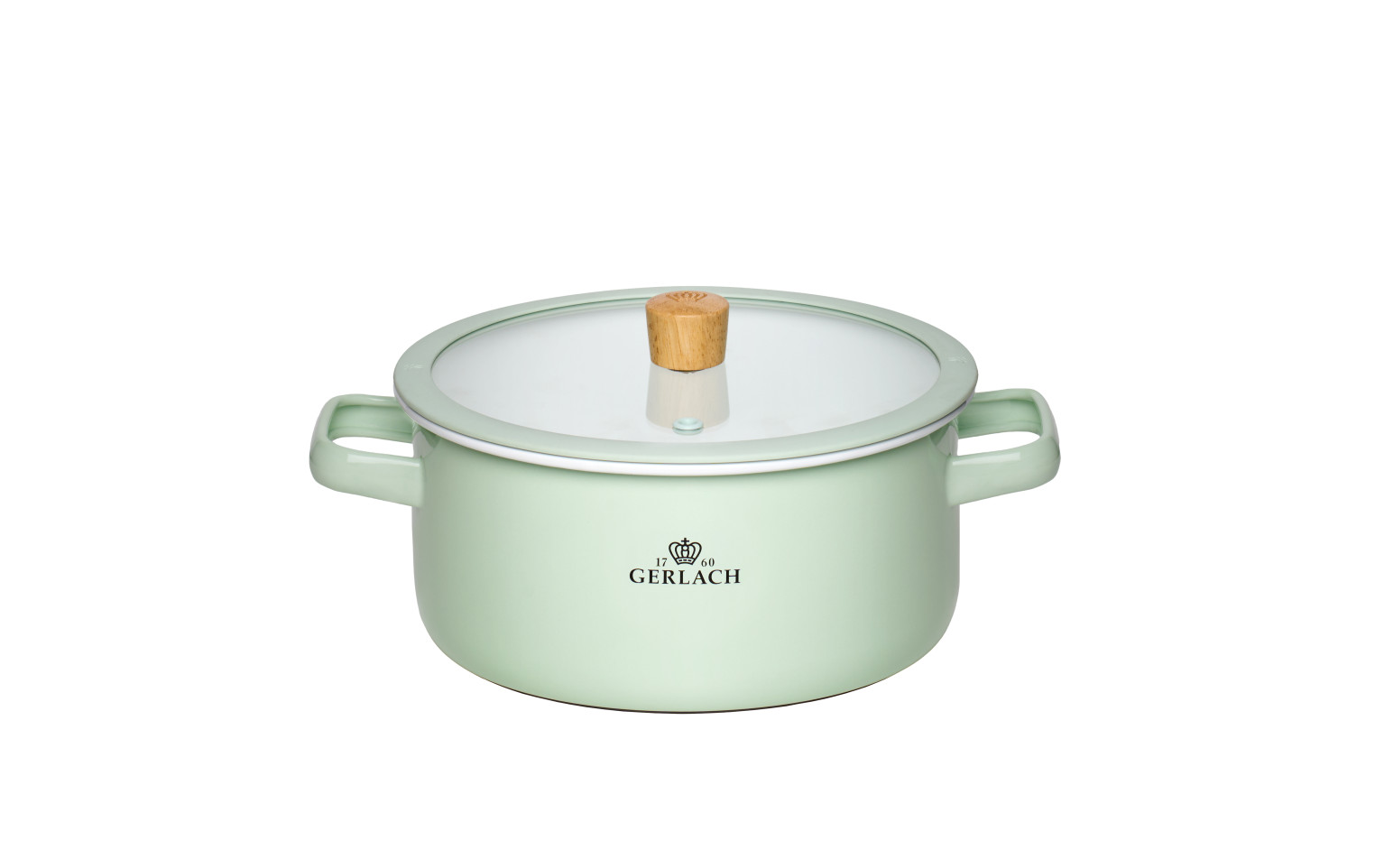 Enamel cookware set NATUR ENAMEL pastel green 6 pcs Enamel cookware set NATUR ENAMEL pastel green 6 pcs
