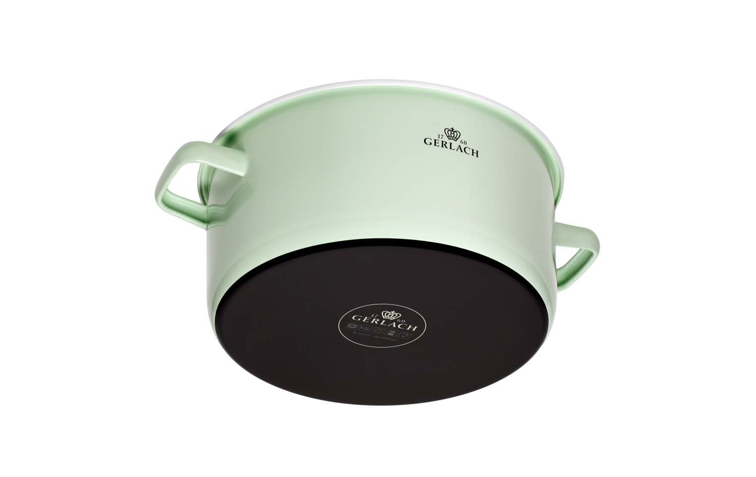 Enamel cookware set NATUR ENAMEL pastel green 6 pcs Enamel cookware set NATUR ENAMEL pastel green 6 pcs