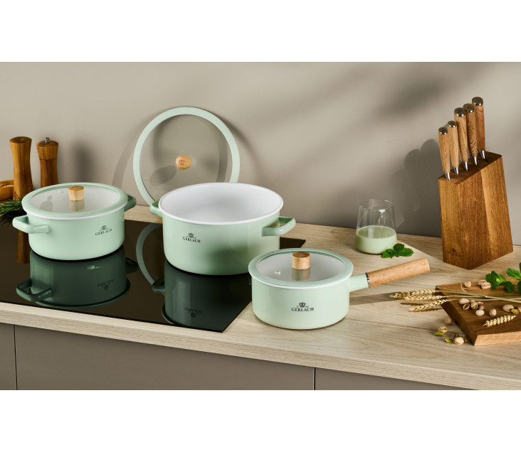 Enamel pot NATUR ENAMEL...