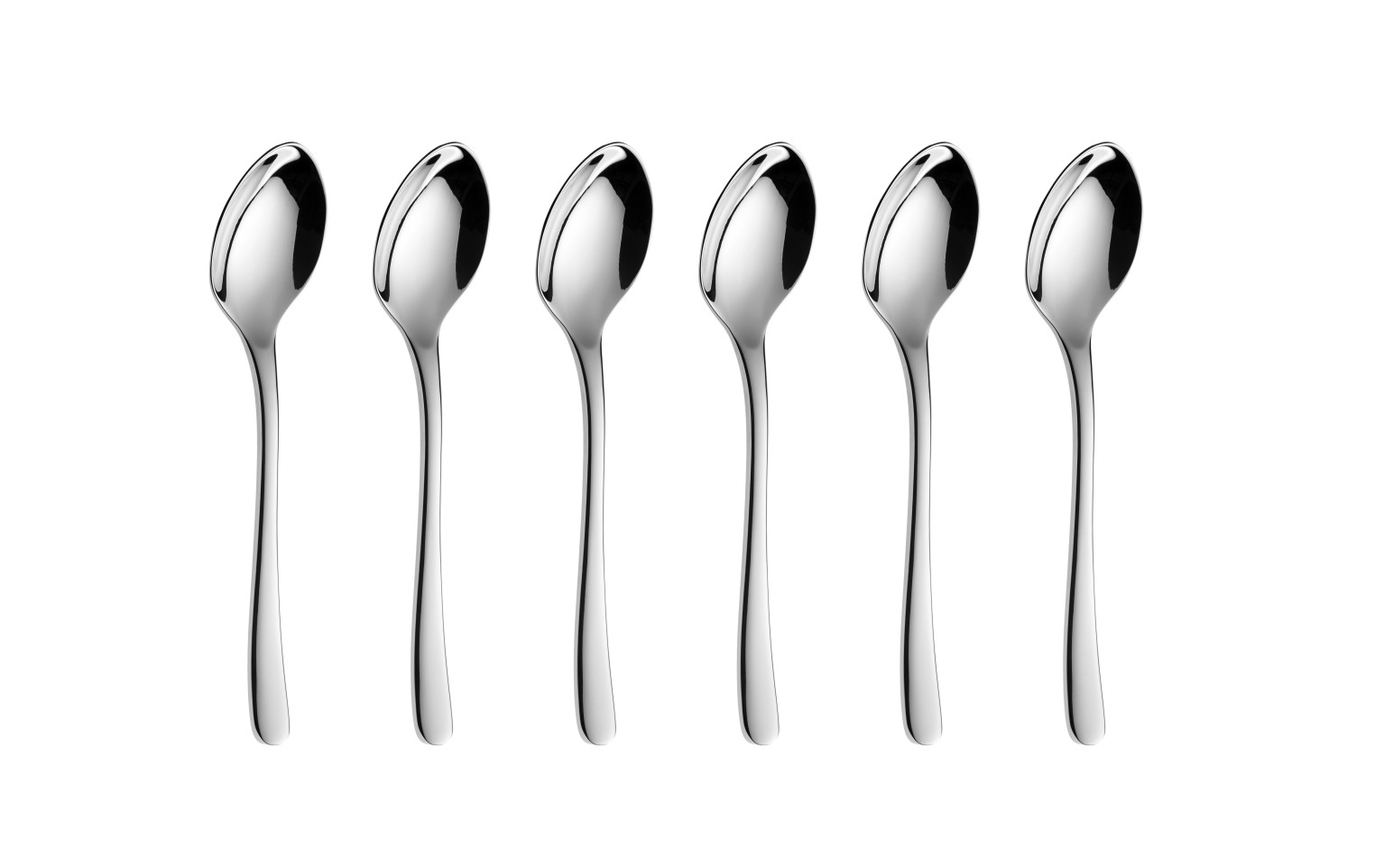 Łyżeczki do herbaty 6 szt. połysk MUZA