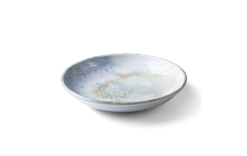 Set of soup plates 6 piece BALANCE TERRA GLOSSY for 6 people 21cm