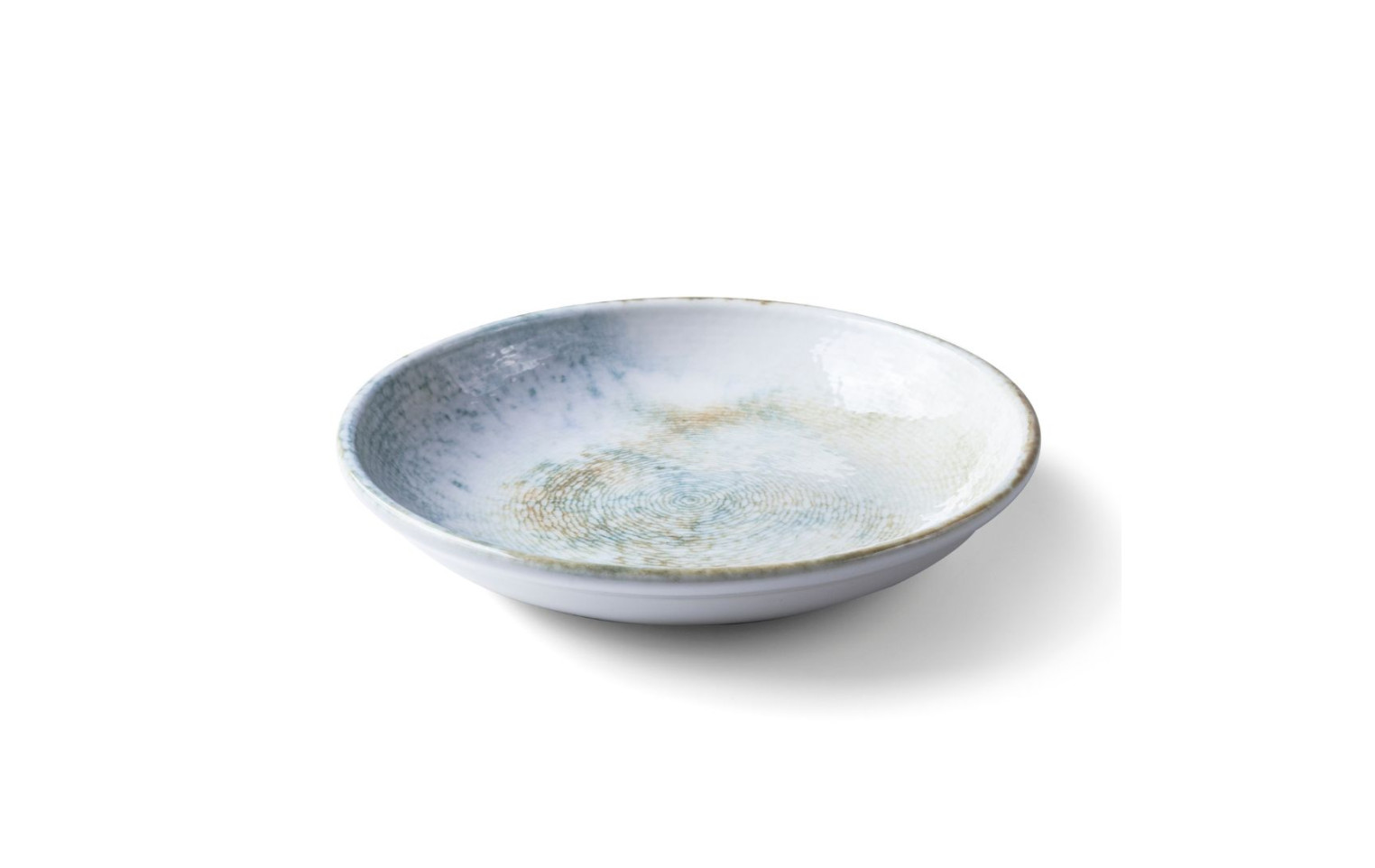 Set of soup plates 6 piece BALANCE TERRA GLOSSY for 6 people 21cm