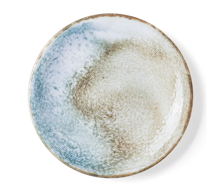Set of dinner plates 6 piece BALANCE TERRA GLOSSY for 6 people 27cm