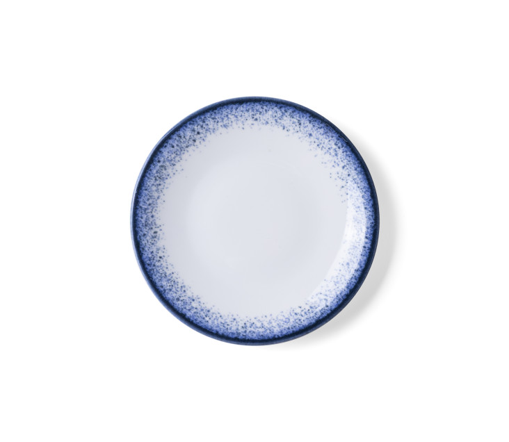 Set of dessert plates 6 piece BALANCE MINERALS GLOSSY for 6 people 21cm