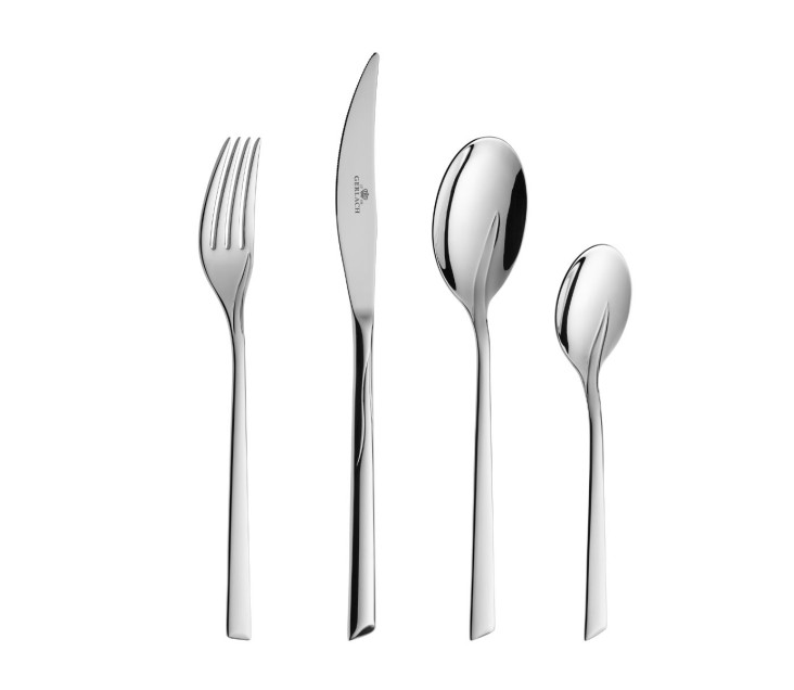 24-Piece Cutlery Set FLAMES Polished Finish