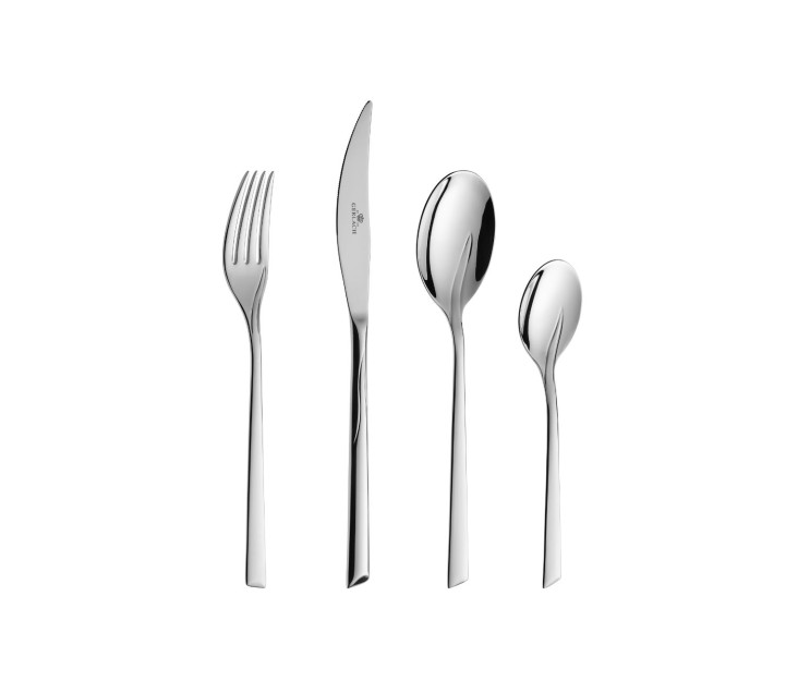 48-Piece Cutlery Set FLAMES Polished Finish