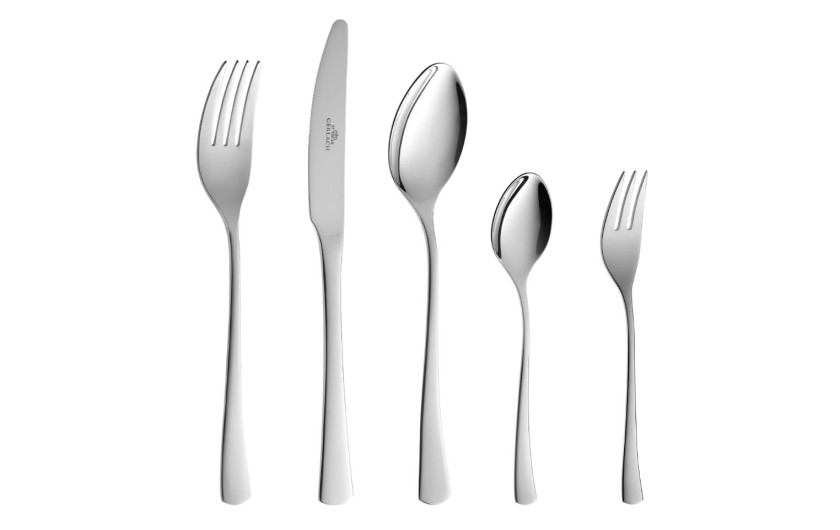 24-Piece Cutlery Set + 6-Piece Cake Fork Set TUNEA Polished Finish 24-Piece Cutlery Set + 6-Piece Cake Fork Set TUNEA Polished Finish