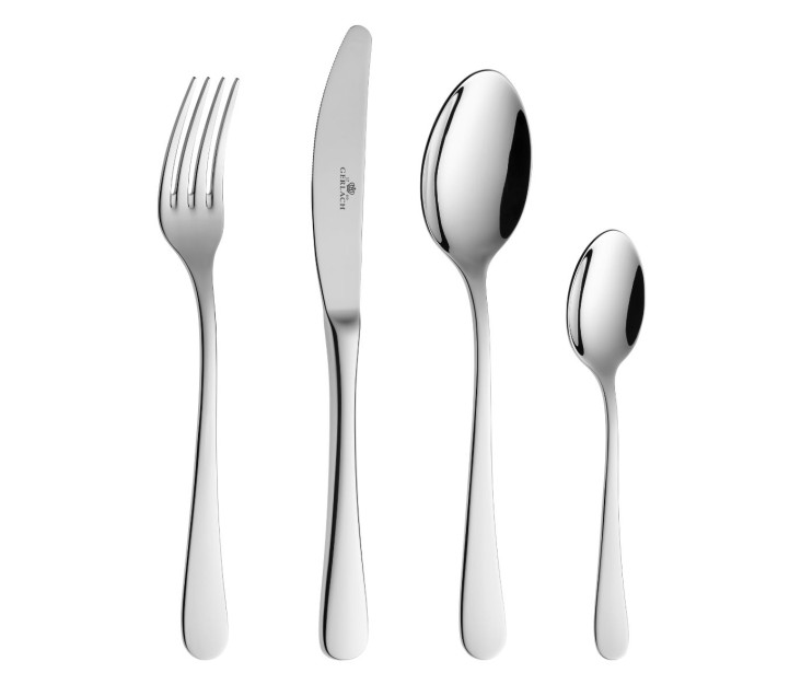 24-Piece Cutlery Set FLOW Polished Finish