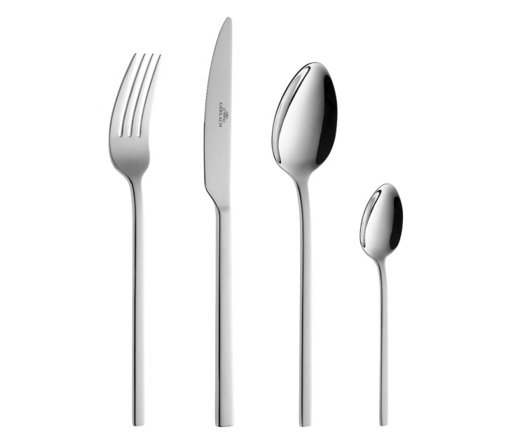 24-Piece Cutlery Set AMBIENTE Polished Finish