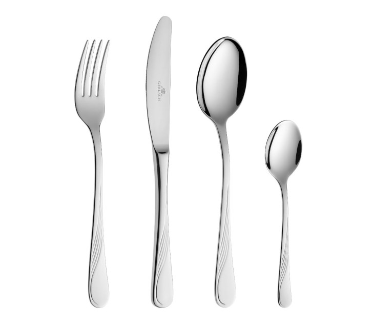 24-Piece Cutlery Set CELESTIA Polished Finish
