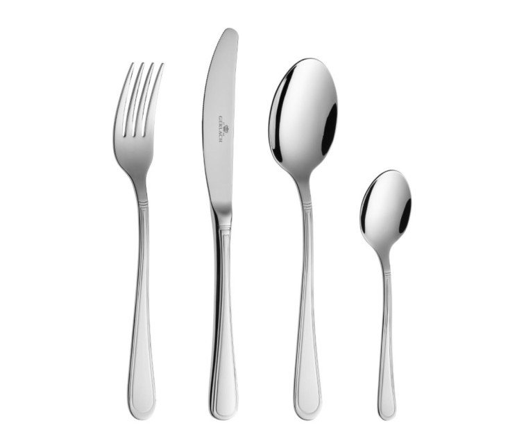 68-Piece Cutlery Set ANTICA Polished Finish + Cutlery Box