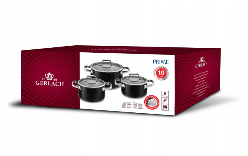 6-piece cookware set PRIME