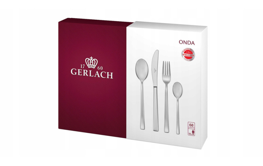 Gerlach Onda NK 30 Cutlery set 68 el. box