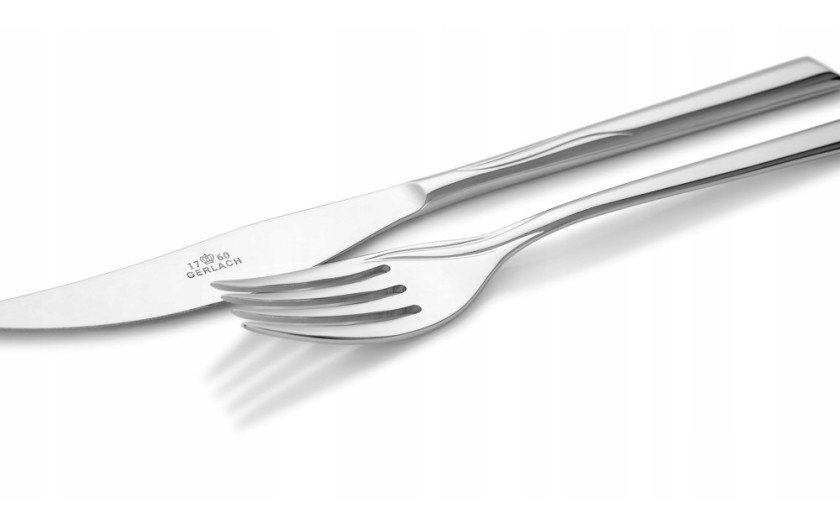 24-Piece Cutlery Set FLAMES Polished Finish