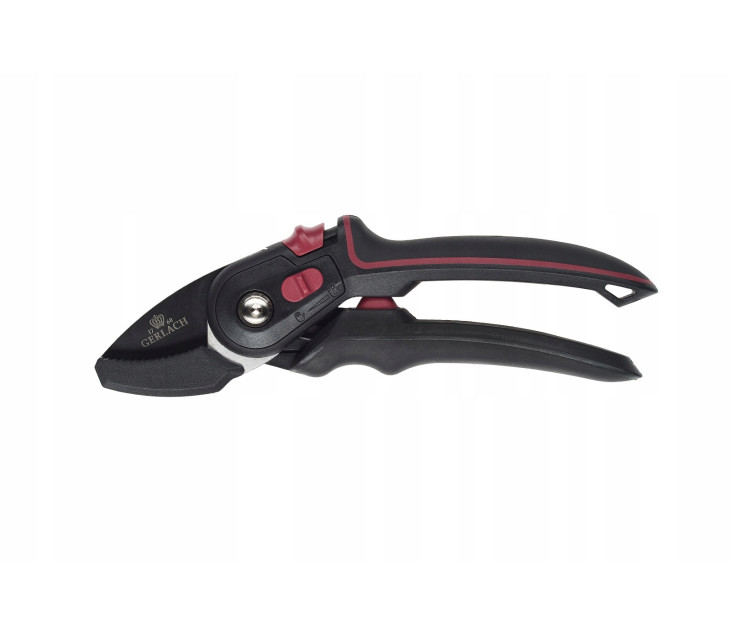 Single-handed anvil pruner