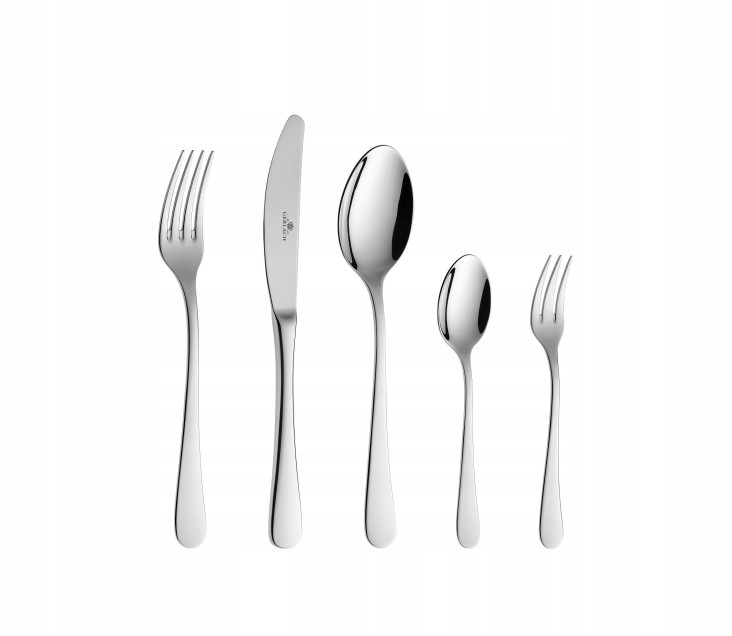 60-Piece Cutlery Set FLOW Polished Finish