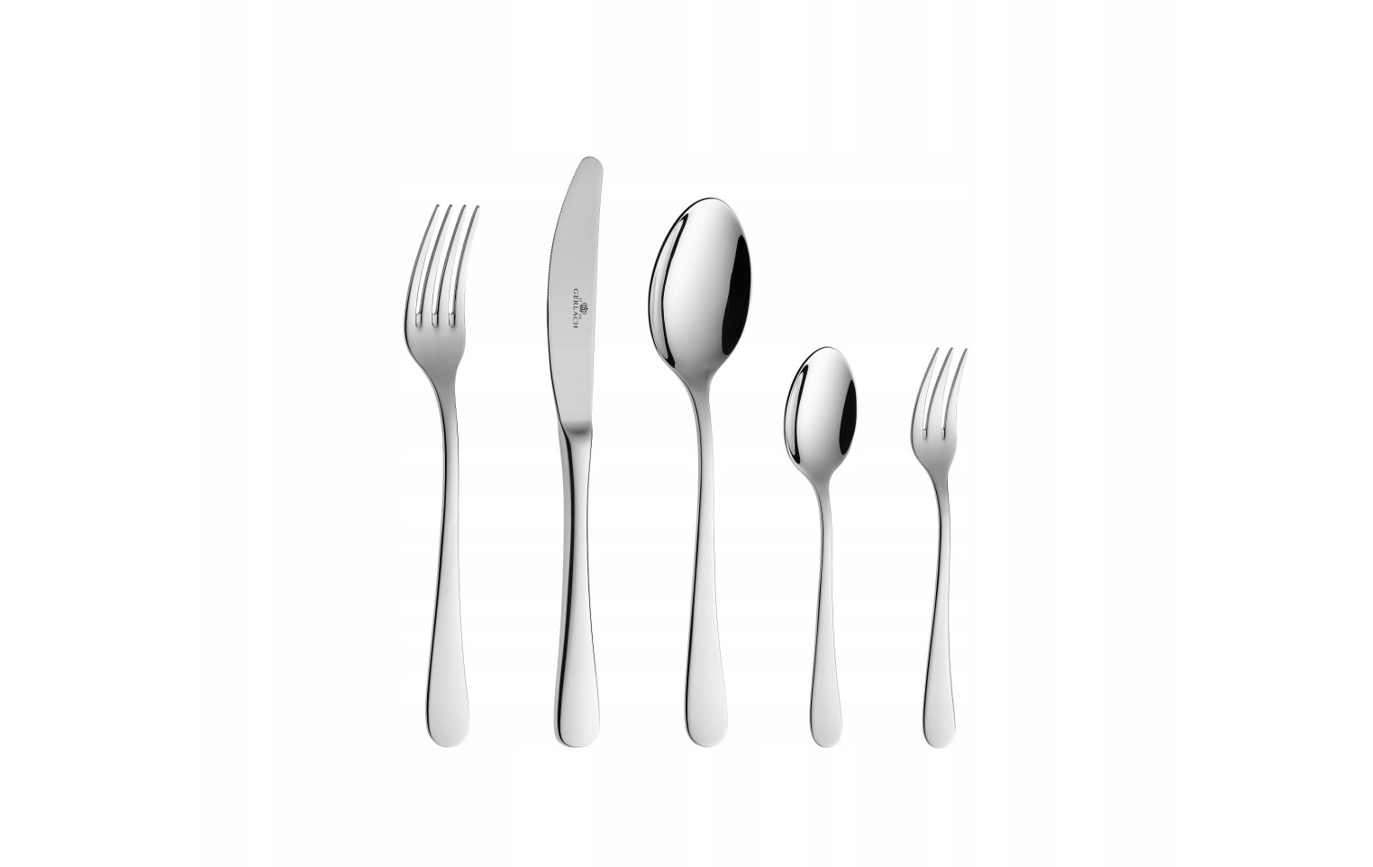 60-Piece Cutlery Set FLOW Polished Finish