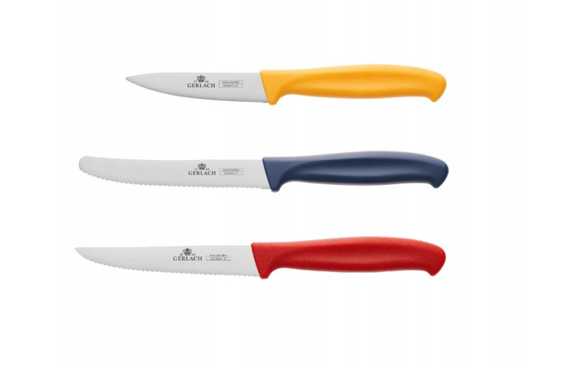 Set of 3 Smart Color knives