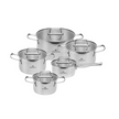 Stainless steel pots