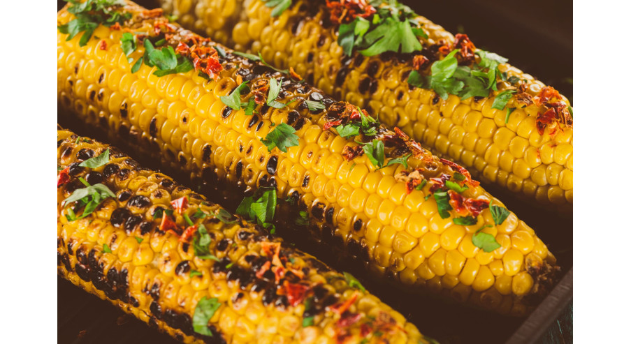 Recipe for cooked corn cob
